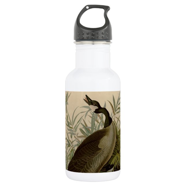 Audubon Canada Goose Wildlife Bird Edelstahlflasche (Vorderseite)