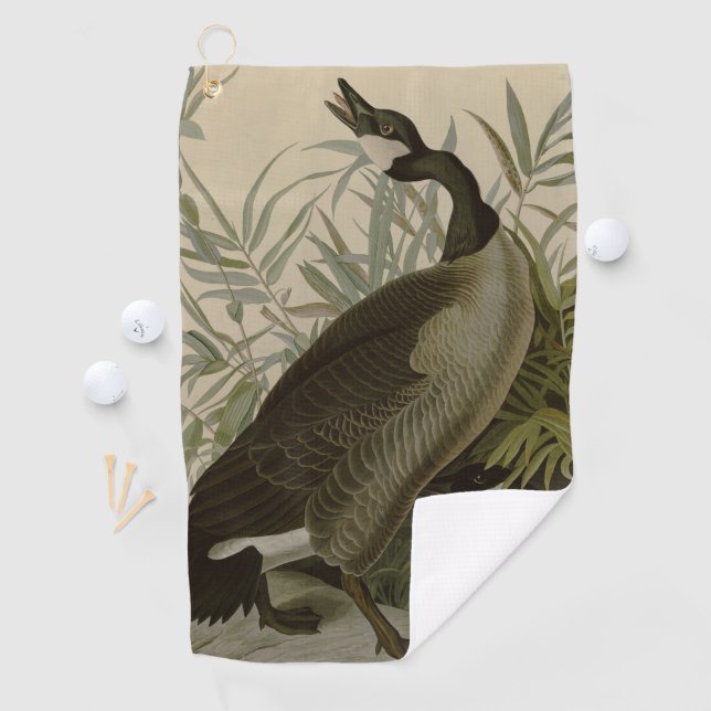 Audubon Canada Goose Wildlife Bird Golfhandtuch (Insitu)