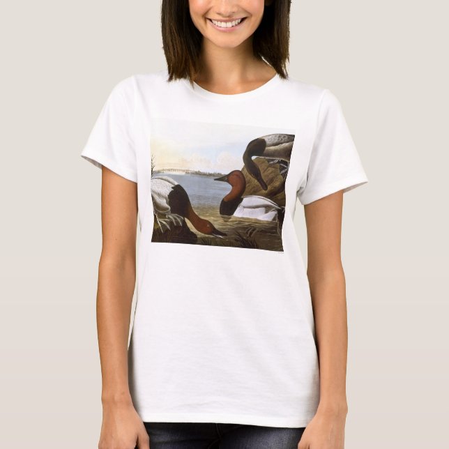 Audubon: Canvasback T-Shirt (Vorderseite)