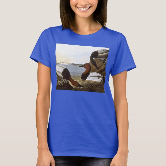 Audubon: Canvasback T-Shirt (Vorderseite)