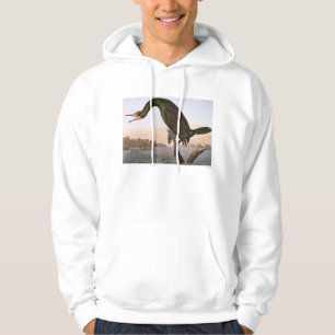 Audubon: Doppelter Kormoran mit Haube Hoodie