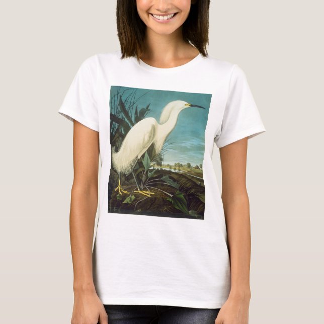 Audubon: Egret T-Shirt (Vorderseite)
