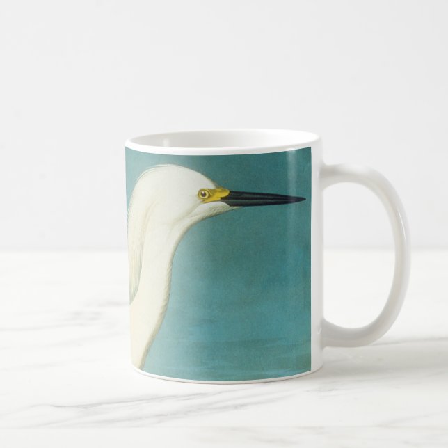 Audubon: Egret Tasse (Rechts)