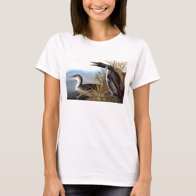 Audubon: Gemeiner Loon T-Shirt (Vorderseite)