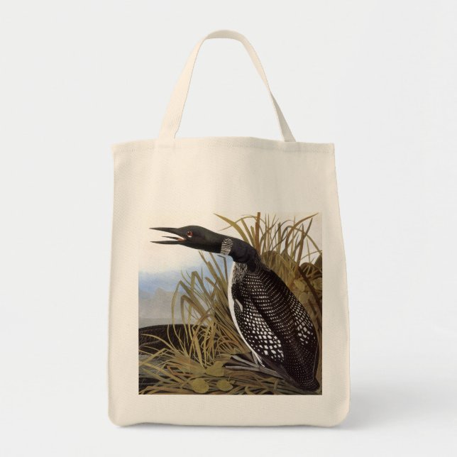 Audubon: Gemeiner Loon Tragetasche (Vorne)