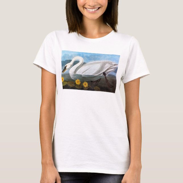 Audubon: Gemeiner Schwan T-Shirt (Vorderseite)