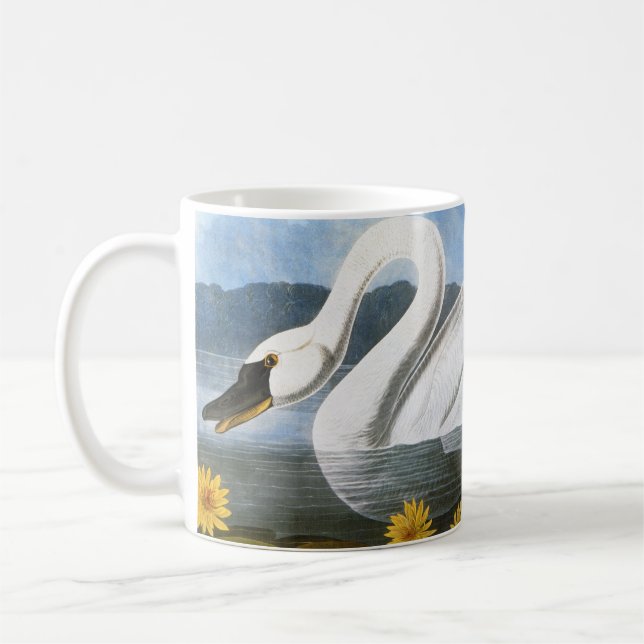 Audubon: Gemeiner Schwan Tasse (Links)