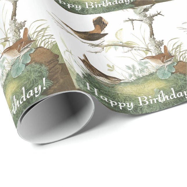 Audubon Geschenkpapier (Rolleneckpunkt)