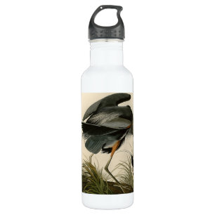 Audubon Great Blue Heron Marsh Bird Edelstahlflasche