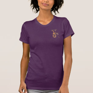 Audubon Lila Martin Birds und Gourd Nest T-Shirt
