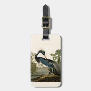 Audubon Louisiana Heron Birds America Art Gepäckanhänger