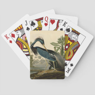Audubon Louisiana Reiher Birds America Kunst Spielkarten