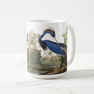 Audubon Louisiana Reiher-Vogel-Tier-Tier-Tasse Kaffeetasse