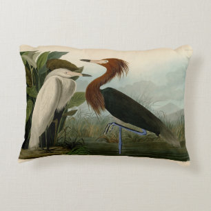 Audubon Purpurreiher Rötlicher Sichler Druck: Voge Dekokissen
