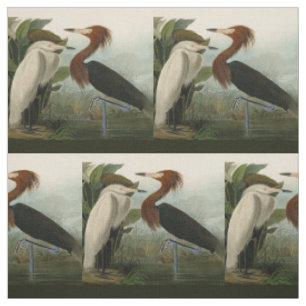 Audubon Purpurreiher Rötlicher Sichler Druck: Voge Stoff