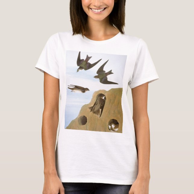 Audubon: Schwalben T-Shirt (Vorderseite)