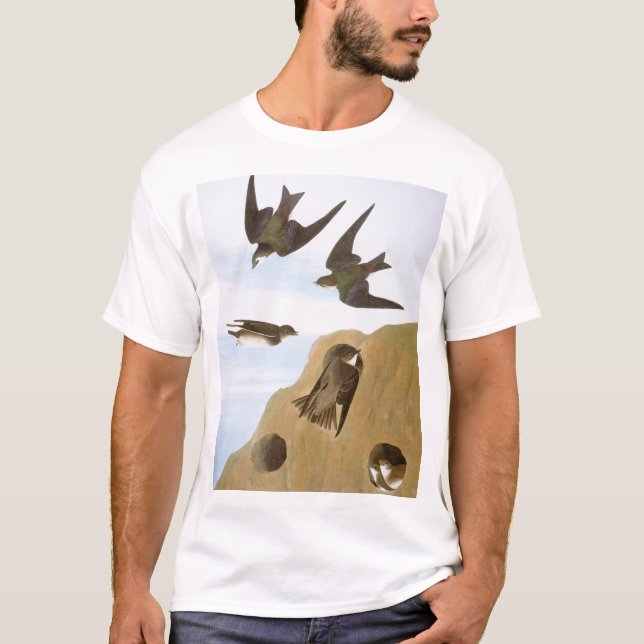 Audubon: Schwalben T-Shirt (Vorderseite)