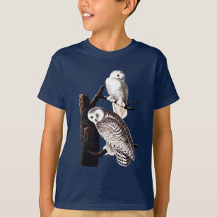Audubon Snowy Eulen-Shirt, Jugend T-Shirt