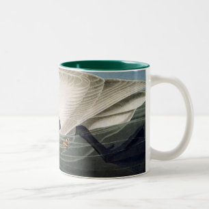 Audubon Trumpeter-Schwan-Kaffee-Tasse Zweifarbige Tasse