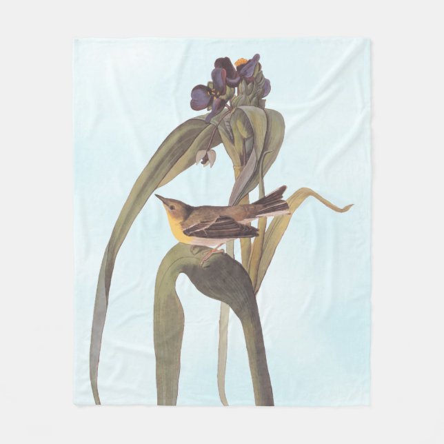 Audubon Vigor's Vireo Songbird Fleecedecke (Vorderseite)