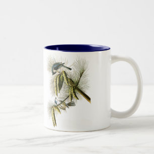 Audubon Vogel-Tasse, büscheliger Titmouse, 15 Unz Zweifarbige Tasse