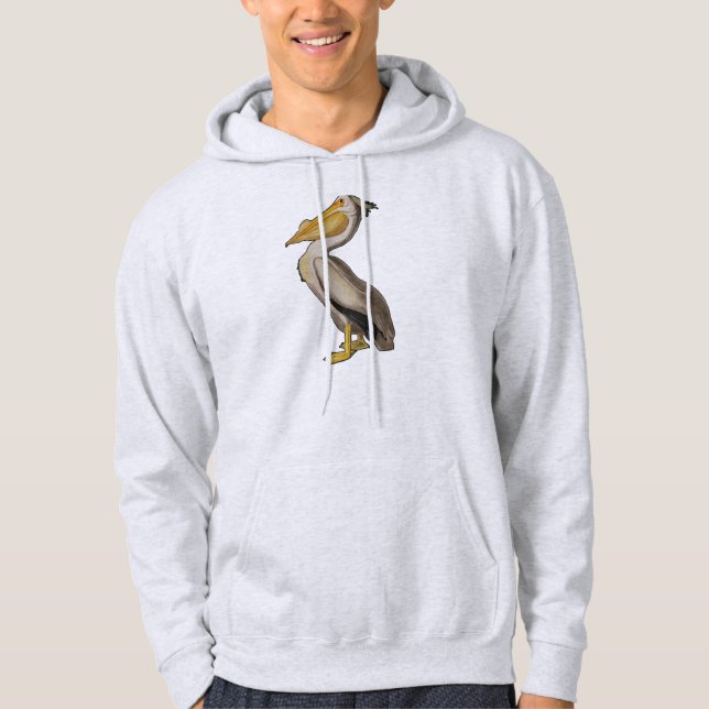 Audubon White Pelican Bird America Hoodie (Vorderseite)