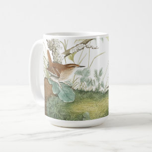 Audubon Zaunkönig-Vogel-Tier-Tier-Wiesen-Tasse Kaffeetasse