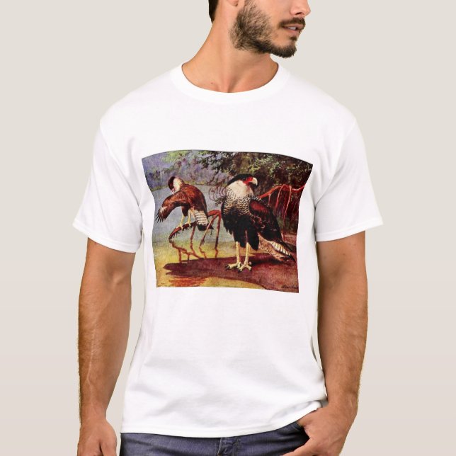 Audubons Crested Caracara, 2 Alter T-Shirt (Vorderseite)