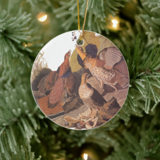 Audubon's Ruffed Grouse Keramikornament