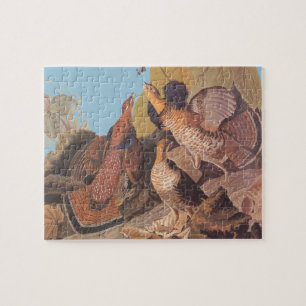 Audubon's Ruffed Grouse Pheasant Birds Puzzle