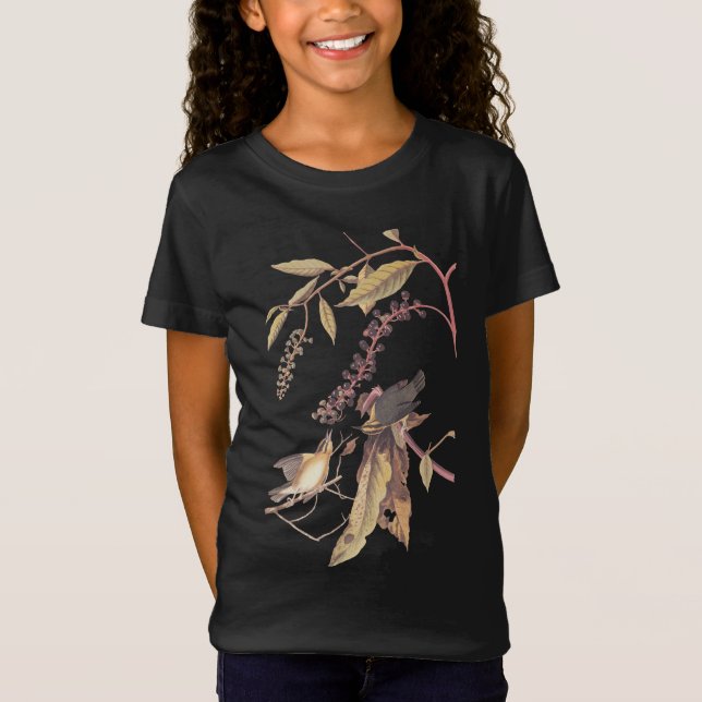 Audubon's Wurm Eating Warbler T-Shirt (Vorderseite)
