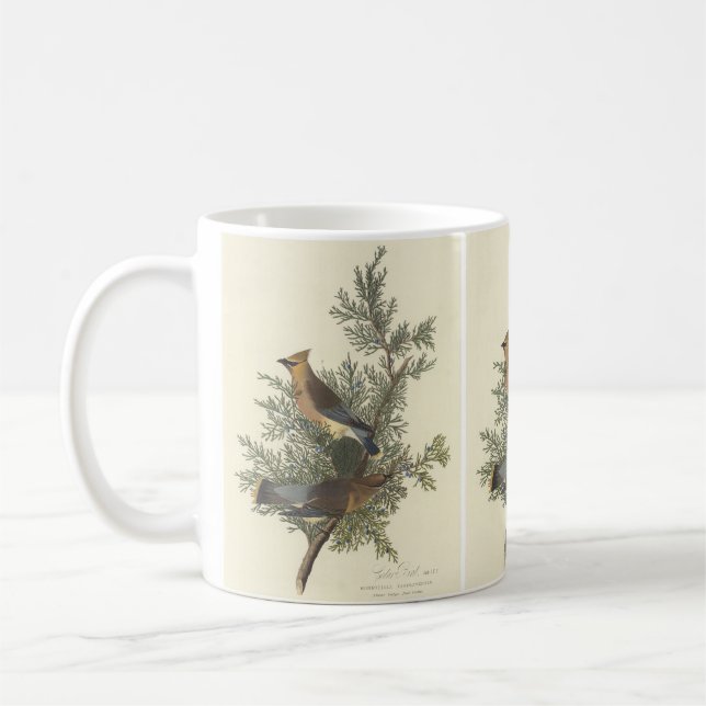 Audubons Zedernholzgeflecht Kaffeetasse (Links)