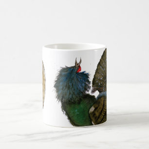 Auerhuhnvogel mit Ei, tony fernandes Kaffeetasse