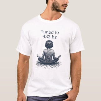 Auf 432 Hz eingestellt Frequenzmusik T-Shirt