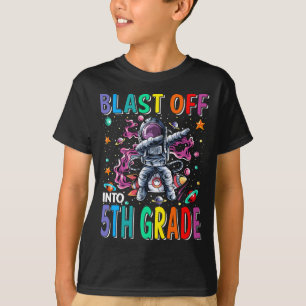 Auf 5. Stufe wieder in die Schule starten T-Shirt