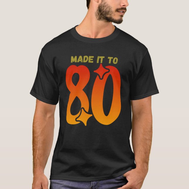 Auf 80 T-Shirt (Vorderseite)