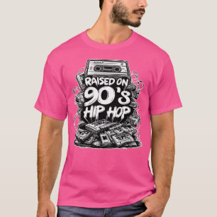 Auf 90er Jahren auf Hip Hop Anniversary Cassette T T-Shirt