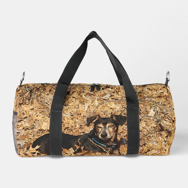 Auf Achse mit Rhodyum..... Duffle Bag (Rückseite)