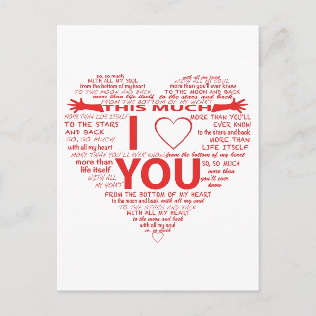 Auf alle Arten und Lieben Postkarte (Vorderseite)