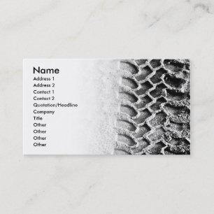 Auf Bahn Visitenkarte