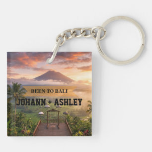Auf Bali Indonesien Reise Souvenir Schlüsselanhäng Schlüsselanhänger