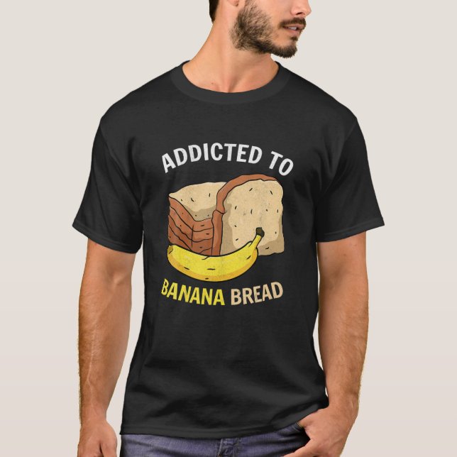 Auf Bananenbrotkarbe Vegan F gebacken T-Shirt (Vorderseite)