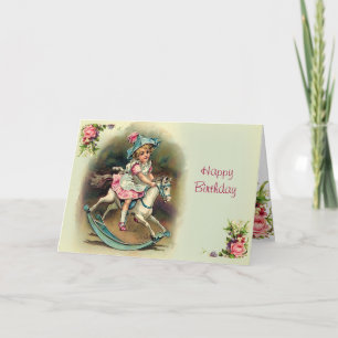 Auf Banbury Cross glücklich Geburtstag Karte