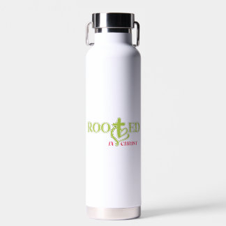 Auf Christus gegründeter Tumbler mit Glaubenszitat Trinkflasche