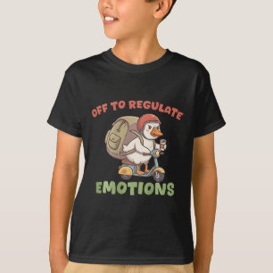 (auf Ck) Ab zur Regulierung der Emotionen Lustige T-Shirt