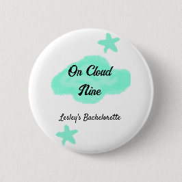 Auf Cloud neun pastellgrünen Wolken Stern Bachelor Button