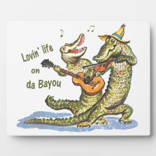 Auf da Bayou Fotoplatte