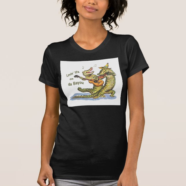 Auf da Bayou T-Shirt (Vorderseite)