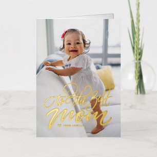 Auf das beste Skript für die Mama   Foto Glücklich