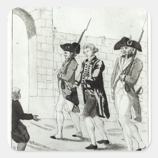 Auf das, was wir durch die quadratischer aufkleber (Vorderseite)